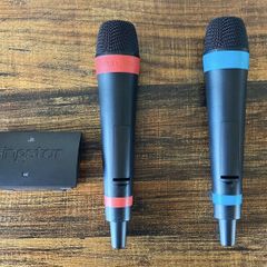 SingStar Wireless Microphones + Receiver (PlayStation)