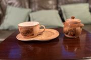 Cup, plate and sugar bowl set