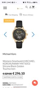 Michael kors smartwatch