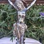 Art Nouveau Tramp Art Crucifix(Possibly WW1) Image 4