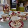 Collectable Vintage coffee or Tea Set Courting Couple Image 8