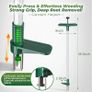 Weed Puller, Stand Up Weeder Hand Tool, Long Handle Garden Weeding Tool with 3 Claws, Hand Weed Hound Weed Puller for Dandelion, Standup Weed Root Pulling Tool and Picker, Grabber (1 Pack) Image 2