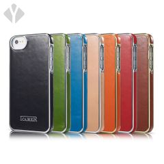 iPhone 5/5s/5se Electroplating Leather Back Cover
