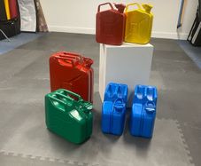 Petrol can Jerry can - Job lot of 6 cans