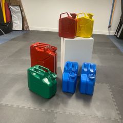 Petrol can Jerry can - Job lot of 6 cans