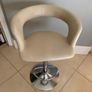 Bar stool cream colour Image 3
