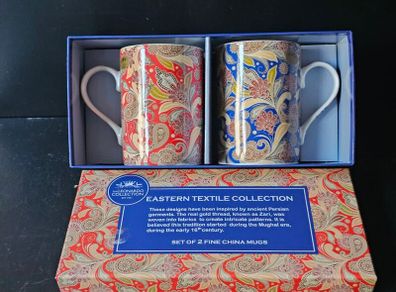 The  Leonardo Collection Set of 2 Fine China Mugs