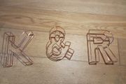 rose gold letters