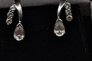 14 ct white gold earrings