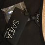 BNWT Savida Black Dressy Top Size 8 Image 2