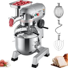 Commercial Electric Food Mixer Stand Mixer 20Qt Dough Mixer 3 Speeds