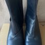 Rizzoli Navy Leather Boots Image 3
