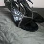 Black Suede Gina Shoes Size 6 Image 7