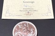 Silver Sovereign  Coin