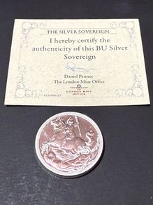 Silver Sovereign  Coin