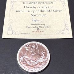 Silver Sovereign  Coin