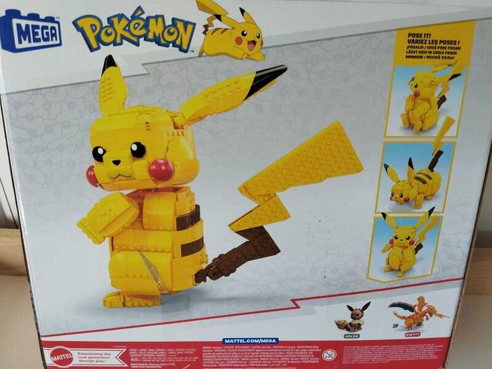 Mega Pokemon Giant Pikachu  Mostly Sealed