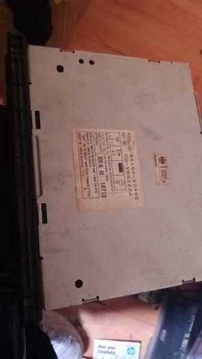 Toyota Vintage Single DIN RDS Radio Cassette Player 58406