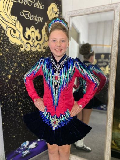 Irish dancing dress
