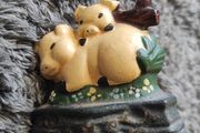 Vintage cast iron door stopper