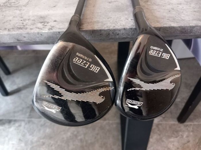 Slazenger Golf woods. Right handed clubs