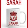 Personalised Liverpool Mug with ANY NAME Image 2