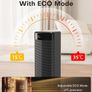 2000W PTC Electric Heater, 4 Modes, Energy Efficient Fan Heater with ECO Mode, Thermostat, 90 Oscillation, 24H Timer, Remote Control, Tip-Over & Overheating Protection for Indoor Use Image 7