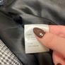 Helen McAlinden Houndstooth Blazer Wool Blend Size UK 18 Image 7