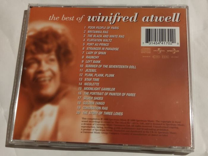 New The Best Of Winifred Atwell Cd
