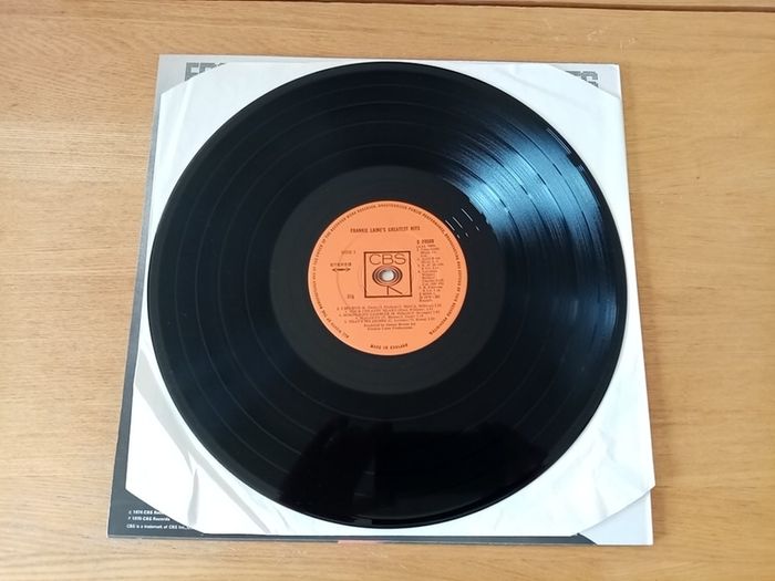 Frankie Laine's Greatest Hits. 1974 Uk Pressing. Cbs Records. Lp Vinyl Record Album.