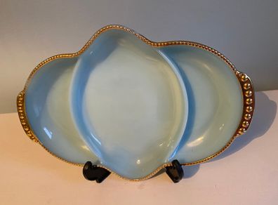 Reduced Retro Fire King  11 inch  long oven ware  compartment dish
