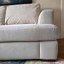 DFS Large Light Grey L-Shaped Corner Sofa with Chaise - 255cm Image 6