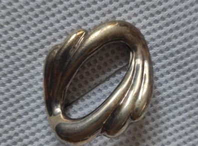 Vintage Texaco Mexico sterling silver brooch