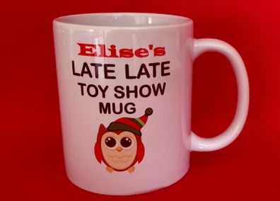 Personalised Late Late Toy Show Mug