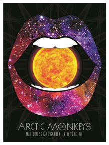 Arctic Monkeys - Madison Square Garden - New York 2014 - Rare Mini Print/Poster