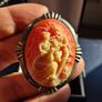 Vintage Cameo Brooch Image 2