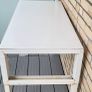 white adjustable desk Image 3