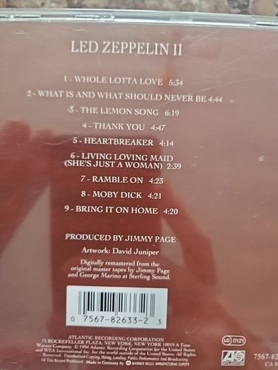 Led Zeppelin 4 CD Lot