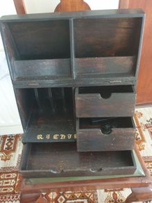 Antique Letter Writing Box
