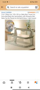 baby cot bedside sleeper