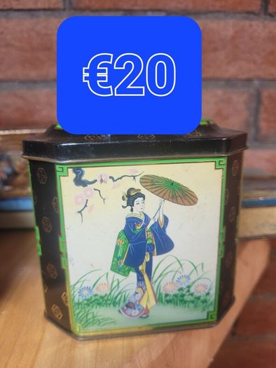 antique/ vintage  tin box's