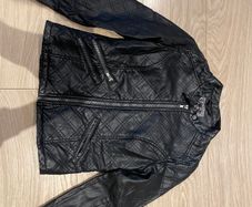 Leather like jacket for girls - 11-12 yo