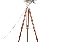 main image for ad Tripod Floor Lamp Solid Mango Wood 180 cm