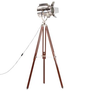 Tripod Floor Lamp Solid Mango Wood 180 cm