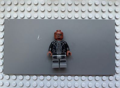 lego super heroes sh0185 Nick Fury minifigure- Leather Trench Coat