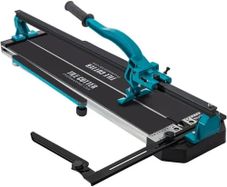 47 Inch Tile Cutter Single Rail Double Brackets Manual Tile Cutter 3/5 in Cap with Precise Laser Manual Tile Cutter Tools for Precision Cutting