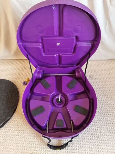 Hardcase 22" Cymbal Case Purple