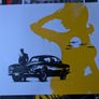 James Bond DB5 Lyndon Willoughby Bottleneck Gallery Print 98 of 100 Sold Out Image 2