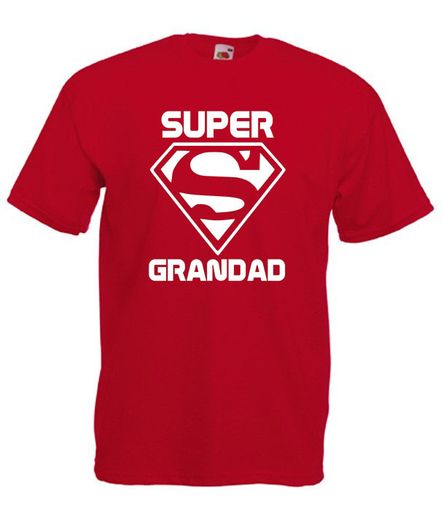 Super Grandad T-Shirt  Funny Fathers Day Gifts / Birthday Gift Ideas For Men