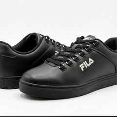 Black Trainers  Fila and McKenzie